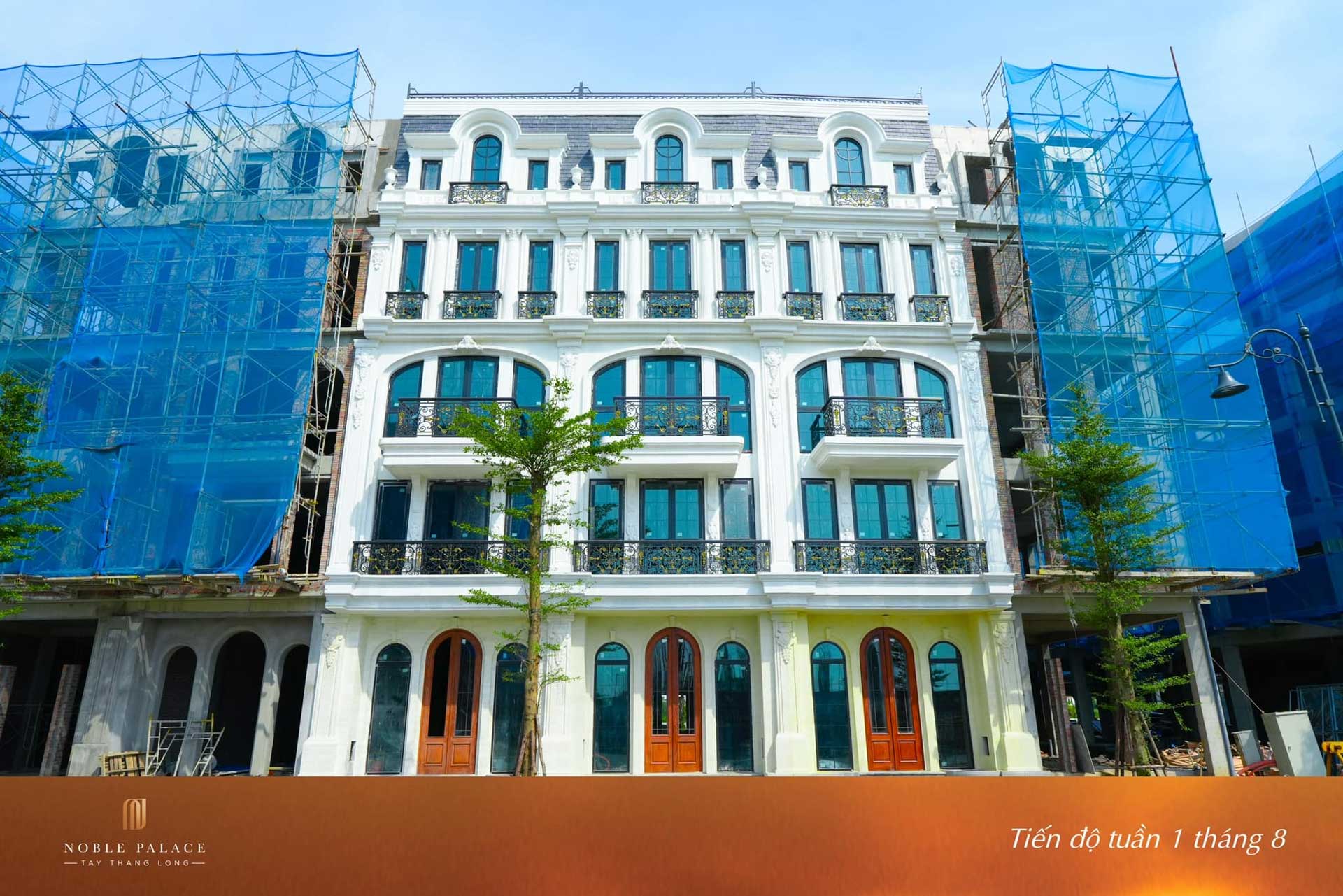 H&igrave;nh ảnh shophouse Noble Palace T&acirc;y Thăng Long đ&atilde; ho&agrave;n thiện chuẩn bị b&agrave;n giao đến tay kh&aacute;ch h&agrave;ng
