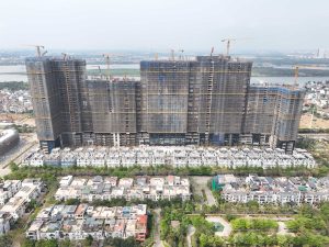 Trang chủ 16 Tiến độ xây dựng 5 tòa tháp dự án Noble Crystal Tây Hồ tháng 3/2026